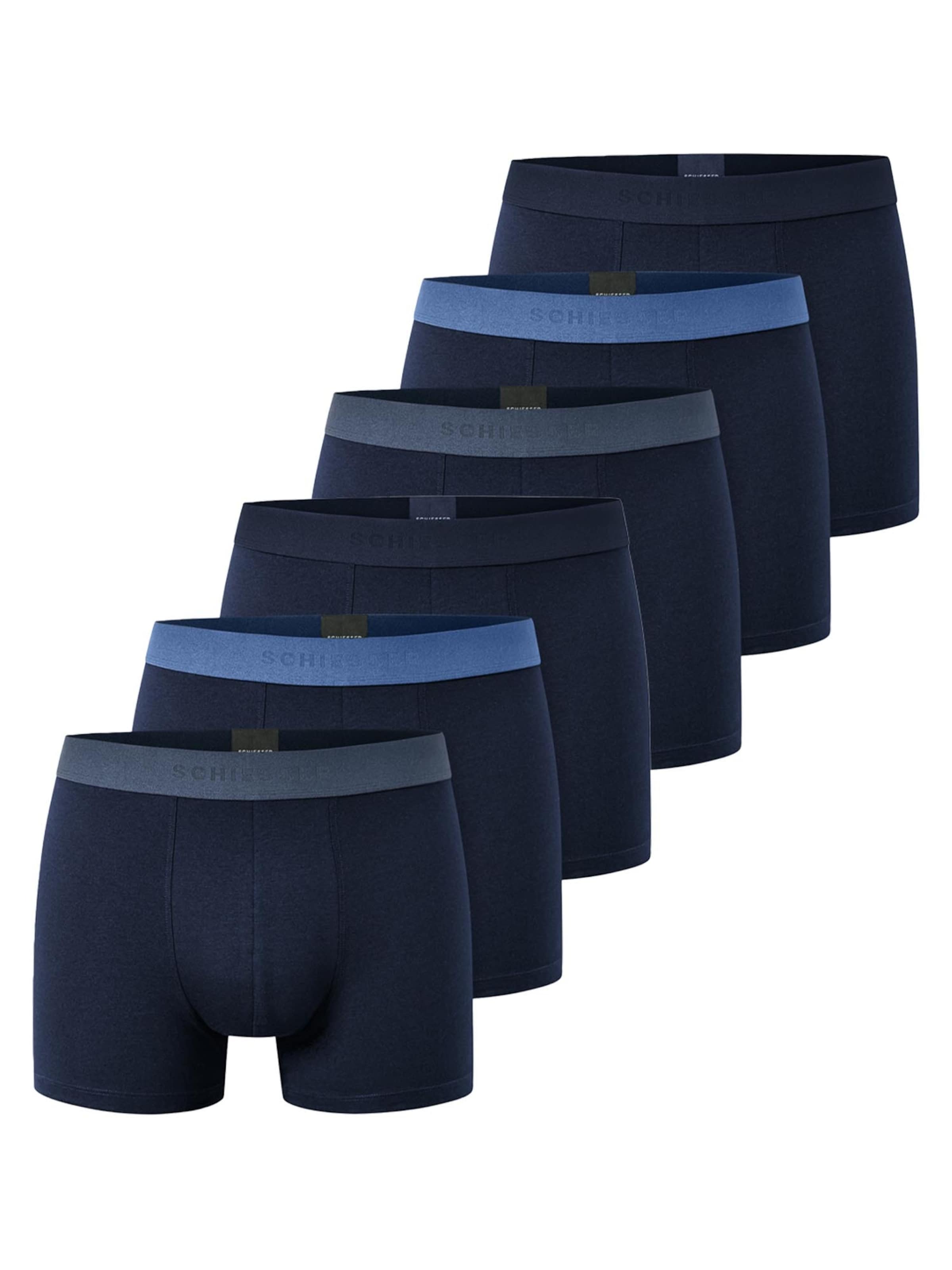 SCHIESSER Boxershorts '95/5 Cotton'‌‌ in Blau: Vorderseite
