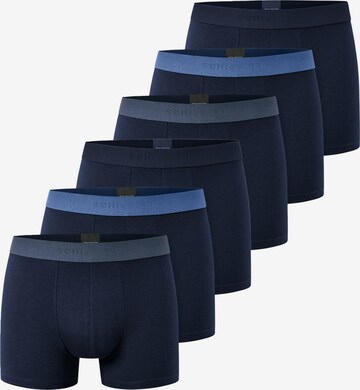 SCHIESSER Boxershorts '95/5 Cotton' in Blau: Vorderseite