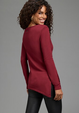 Bruno Banani LM Sweater in Red