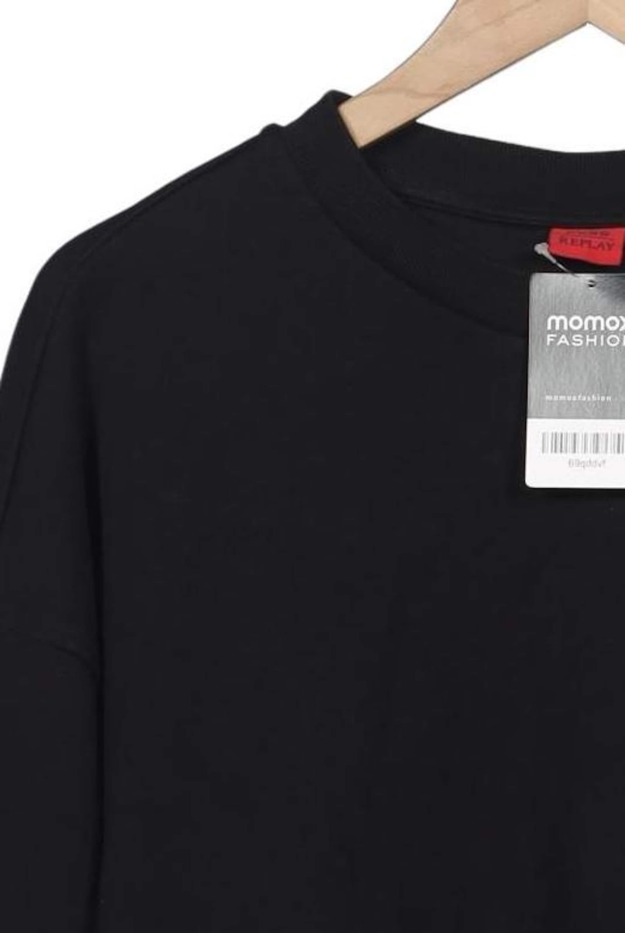 HUGO Sweatshirt & Zip-Up Hoodie in L in Black