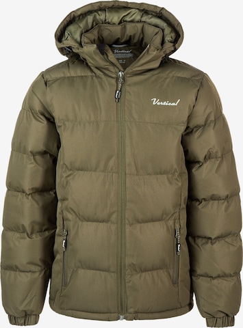 Vertical Winter Jacket 'Dorchester' in Green: front