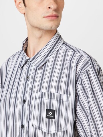 CONVERSE Comfort fit Button Up Shirt in Black