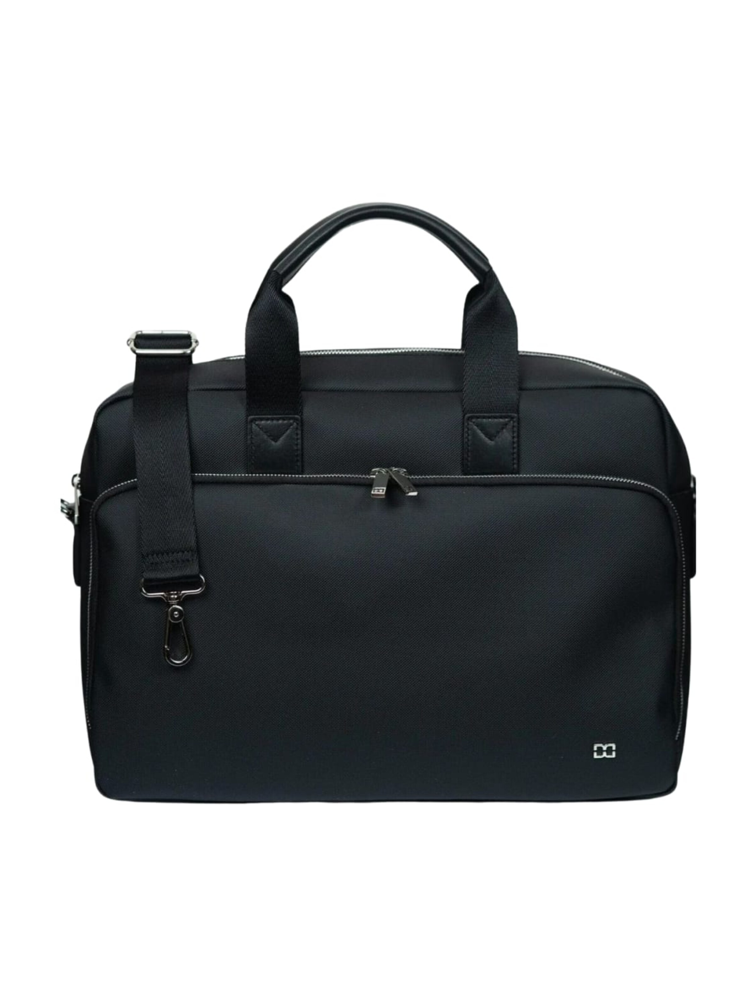 Borsa a mano 'David William Porte document/ordinateur 17'' Homme' di David William in nero: frontale
