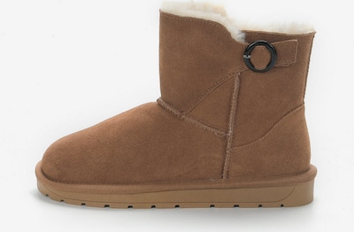 Gooce Snowboots 'Gisela' in chamois / wollweiß, Produktansicht