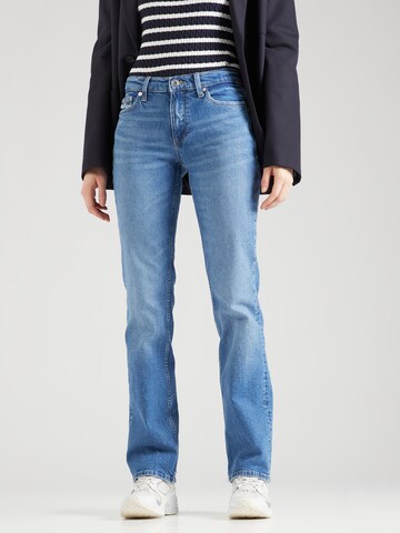 Tommy Jeans Slimfit Jeans 'MADDIE BOOTCUT' in Blauw: voorkant