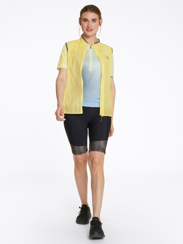 ZIENER Sports Vest 'NAWINA' in Yellow