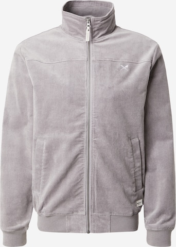 Iriedaily Between-season jacket in Grey: front