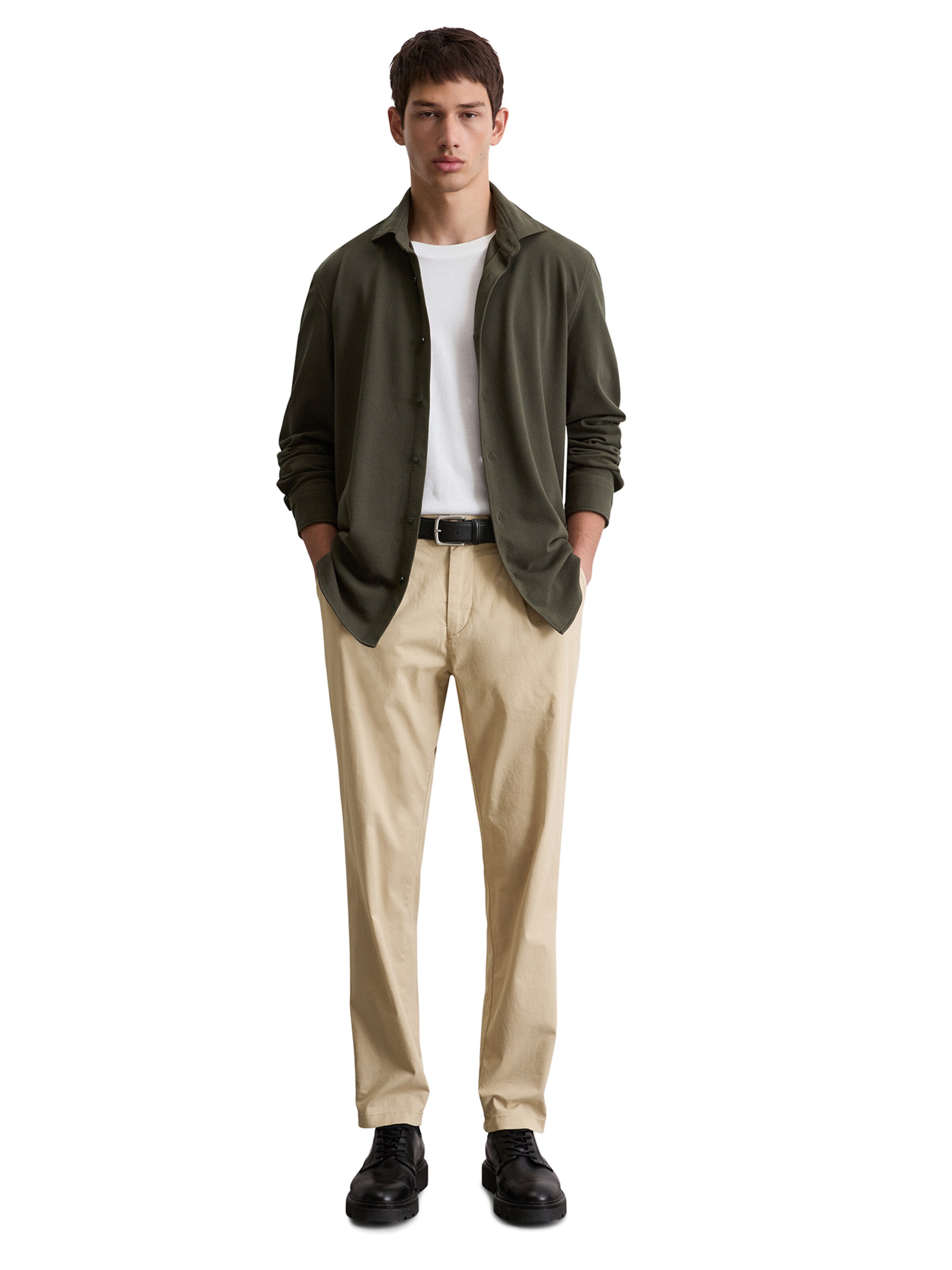 Marc O'Polo Regular fit Button Up Shirt in Green