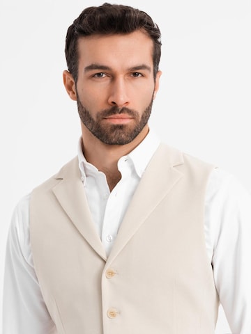 Ombre Gilet '0145' in Beige