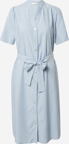 MSCH COPENHAGEN Košilové šaty 'Makita' – modrá: přední strana