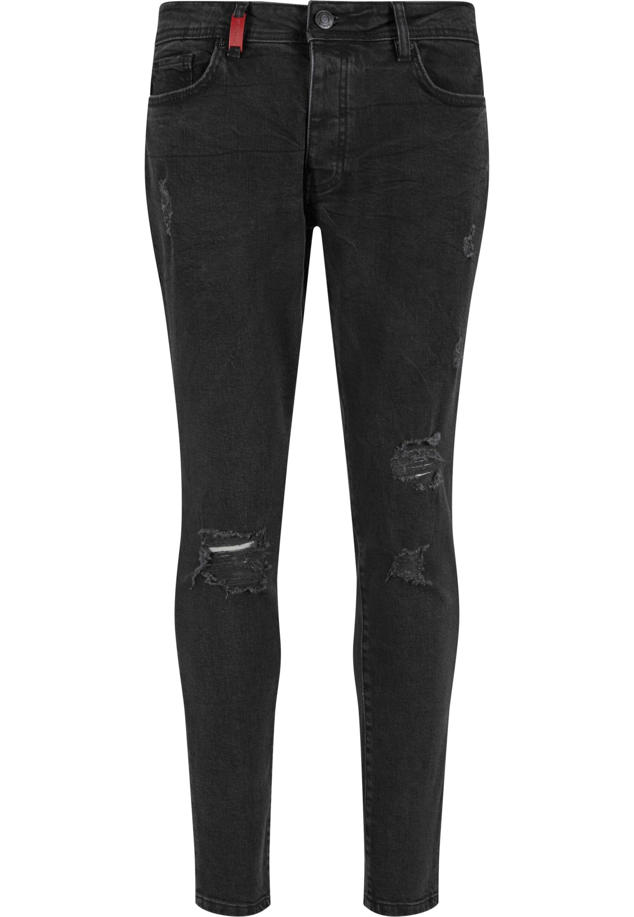 Jeans di 2Y Premium in nero: frontale