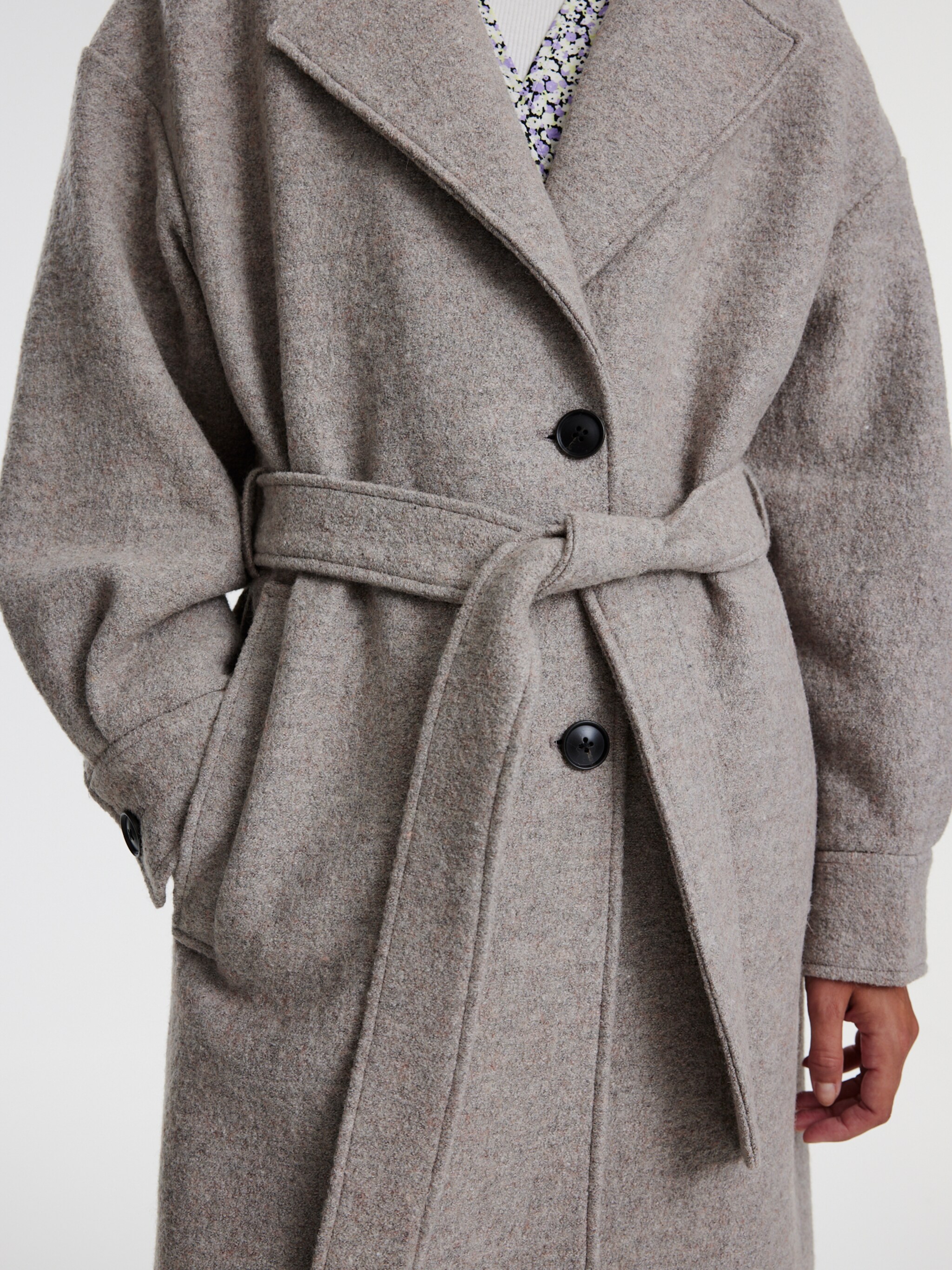 EDITED Produits Manteau mi-saison 'SILKA' beige