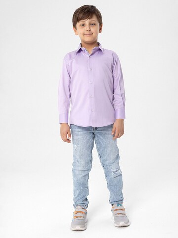 Daniel Hills Slim fit Button up shirt in Purple