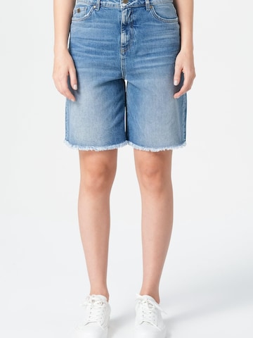 M.O.D MIRACLE OF DENIM Široký strih Nohavice - Modrá