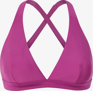 PROTEST Triangel Bikinitop 'MIXEnds' in Pink: Vorderseite