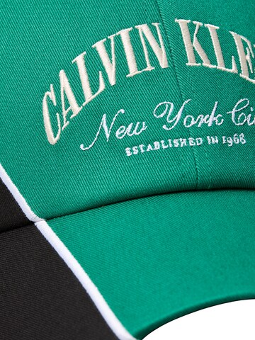 Calvin Klein Cap in Grün