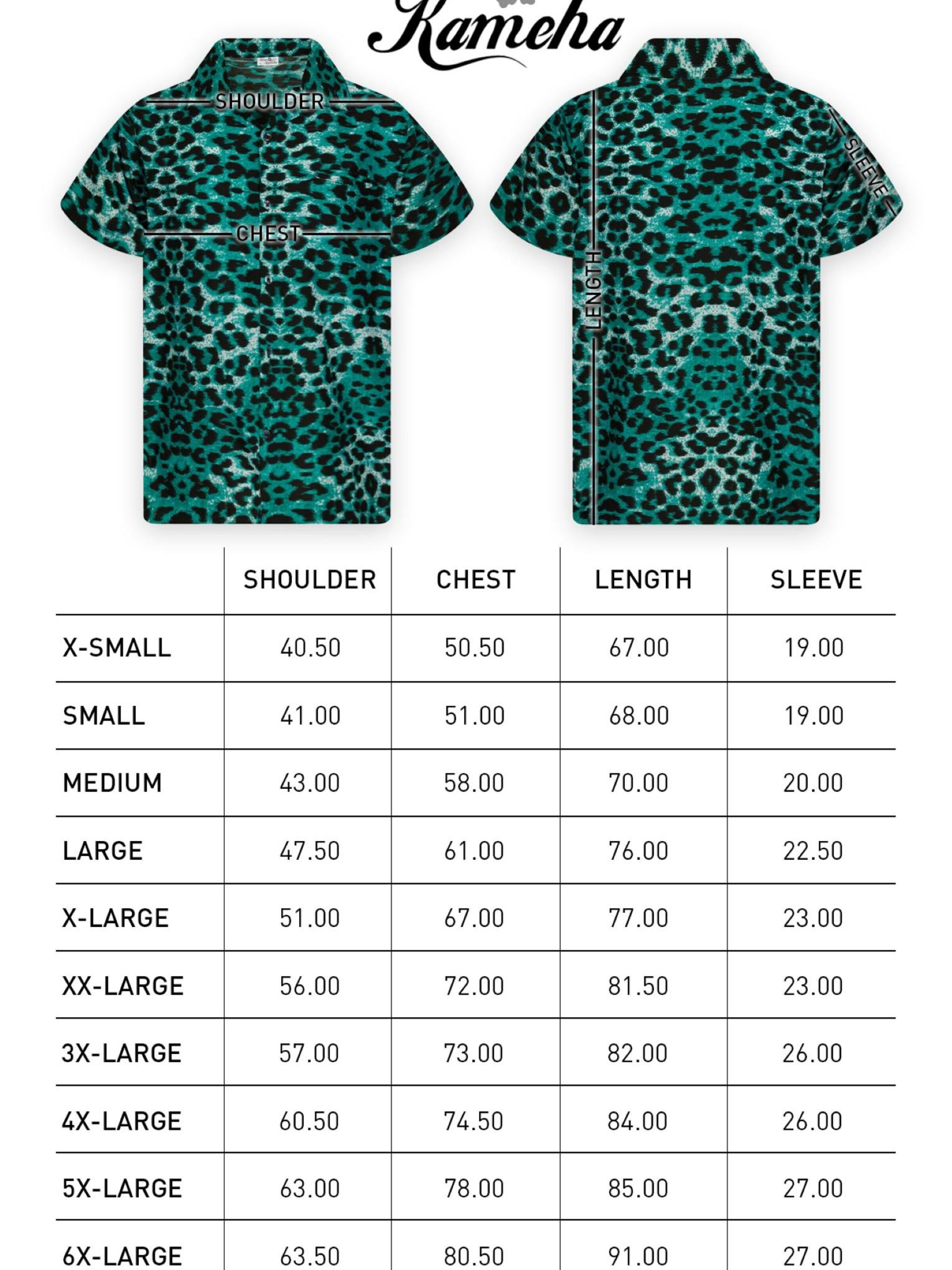 King Kameha Shirt 'Leopard'‌‌‌ in Grün