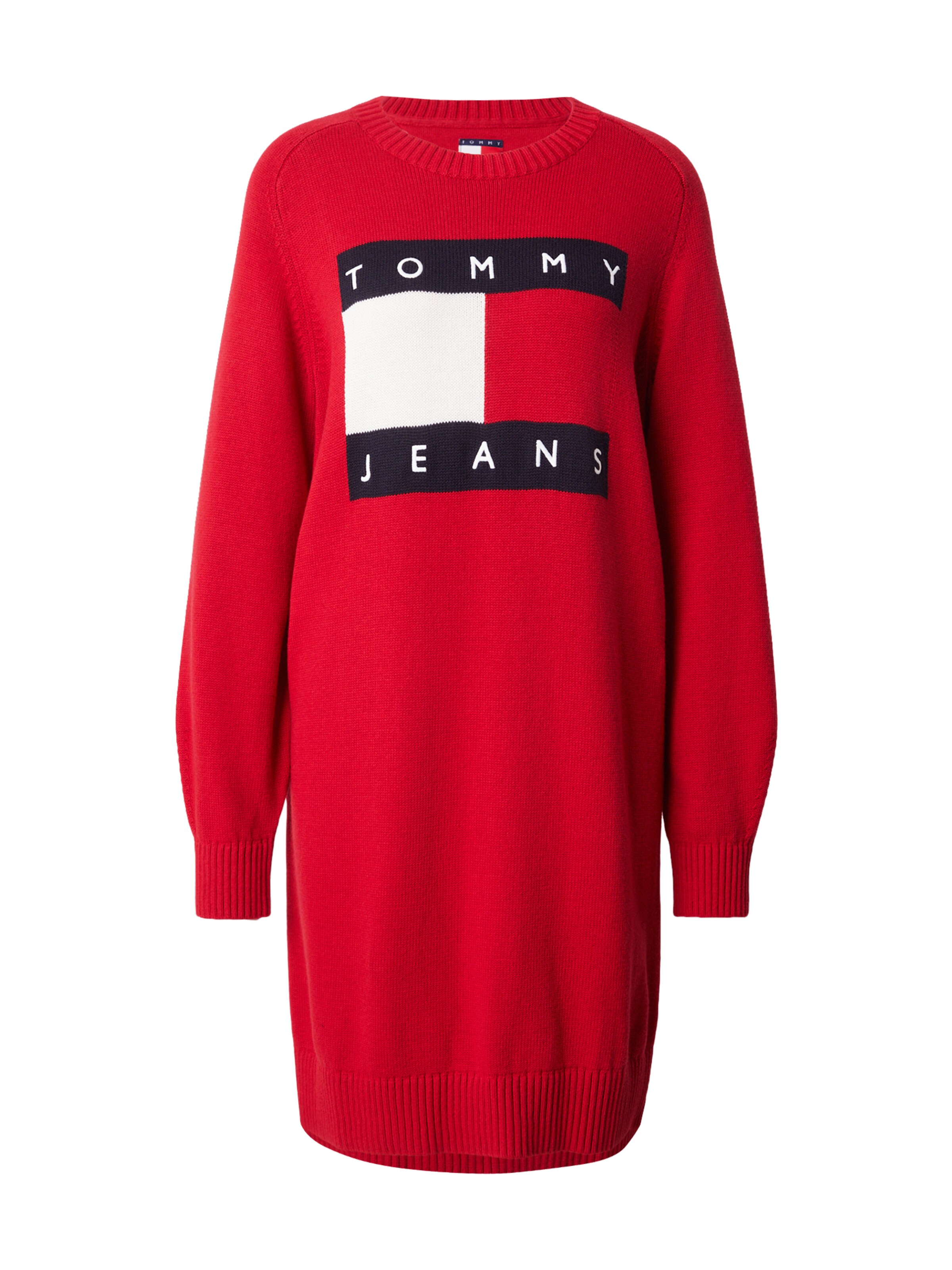 Tommy Jeans Kleid in Rot: Vorderseite