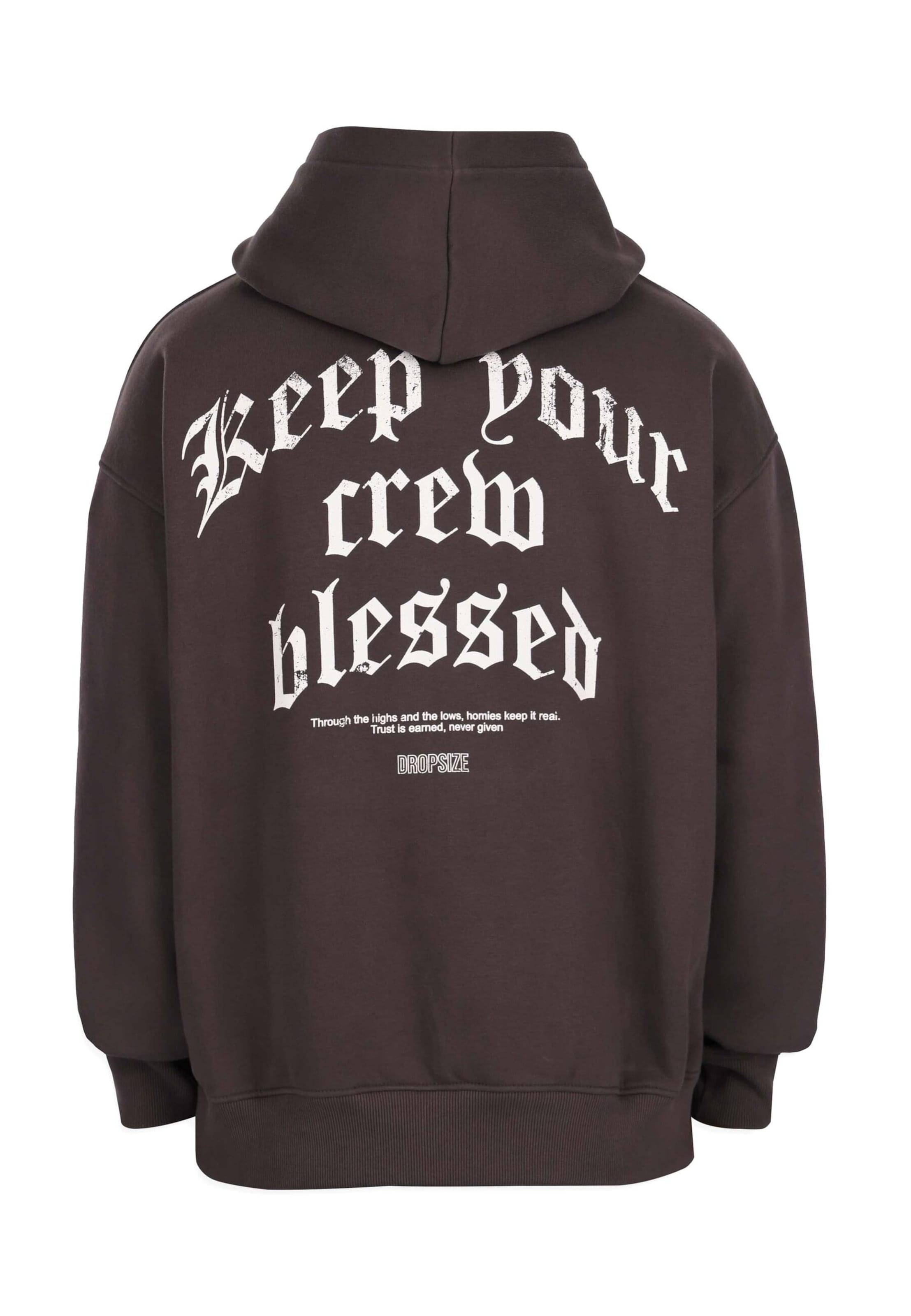 Sweat-shirt 'Bless' Dropsize en noir