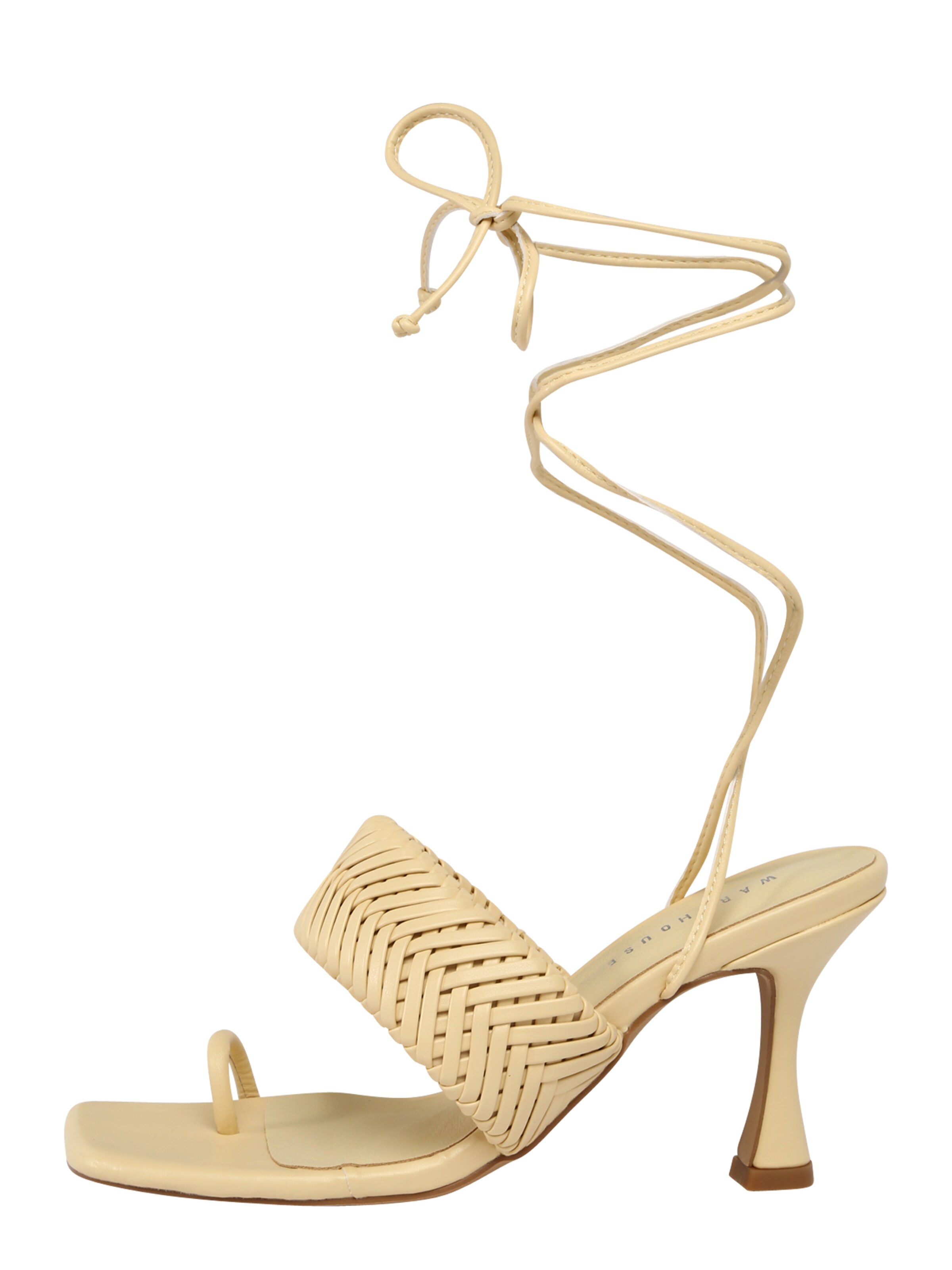 Warehouse Σανδάλι σε μπεζ