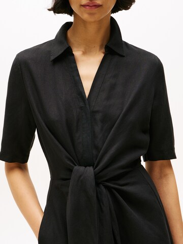 TOMMY HILFIGER Shirt dress in Black