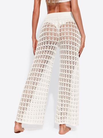 Wide Leg Pantalon Imily Bela en blanc