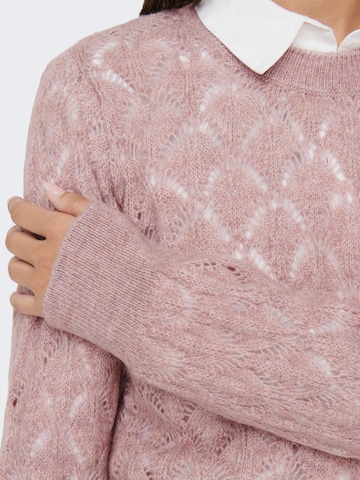 JDY Sweater 'Letty' in Pink