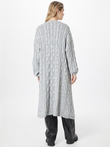 In The Style Knit Cardigan in Grey