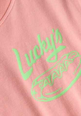 T-shirt 'Roadside Trade' Superdry & Co en rose