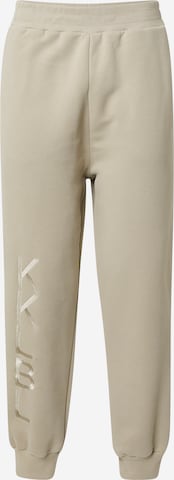 Karo Kauer - Tapered Pantalón en verde: frente