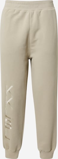 Pantaloni Karo Kauer di colore verde pastello, Visualizzazione prodotti