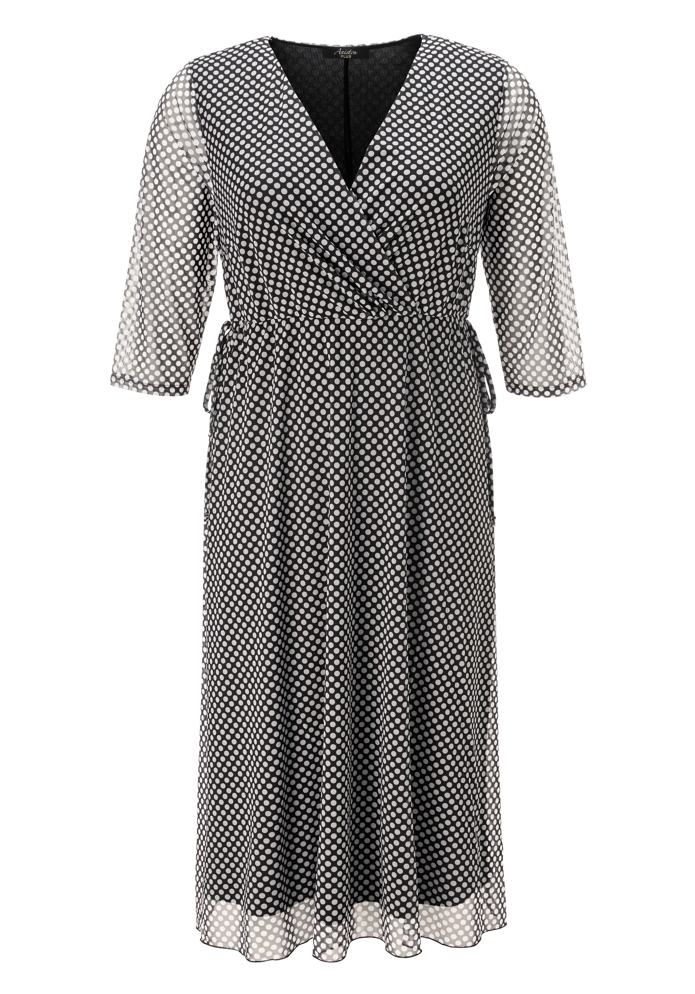 Aniston Kleid in Schwarz: Vorderseite