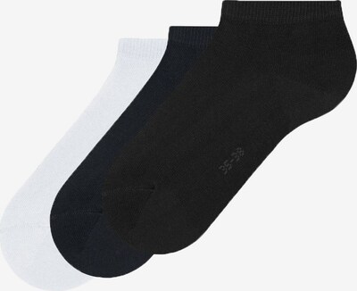 FALKE Socken in dunkelblau / schwarz / weiß, Produktansicht