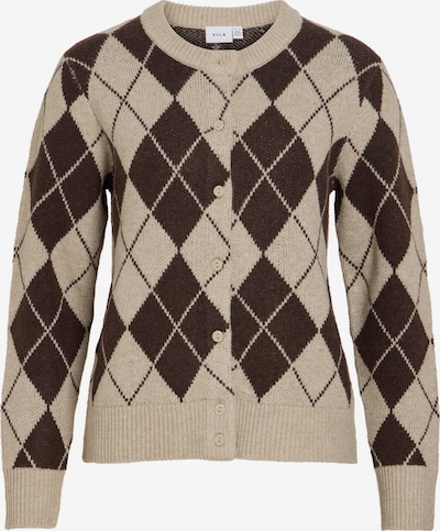 VILA Knit Cardigan 'AGGIE' in M in Beige / Brown, Item view