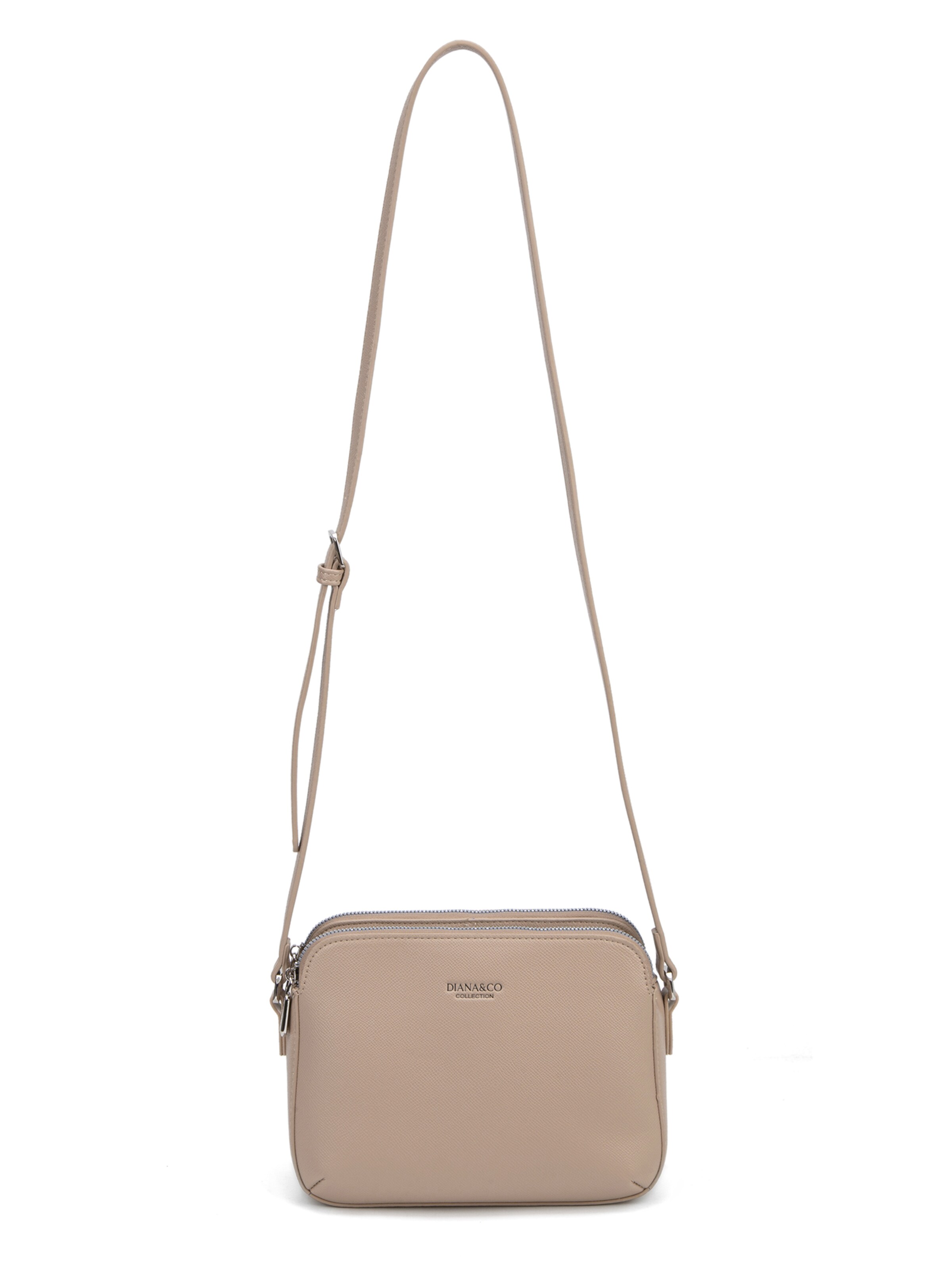 Borsa a tracolla di Diana&Co. in marrone