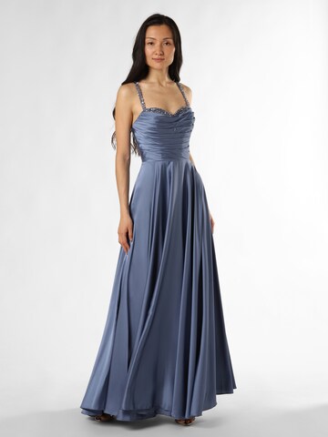 HEY KYLA Evening Dress in Blue: front