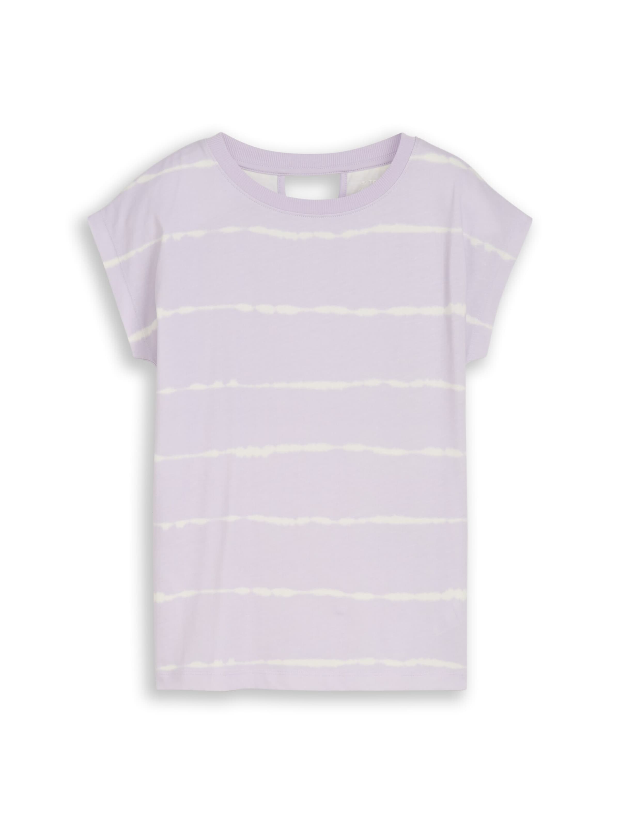 T-Shirt TOM TAILOR en violet : devant