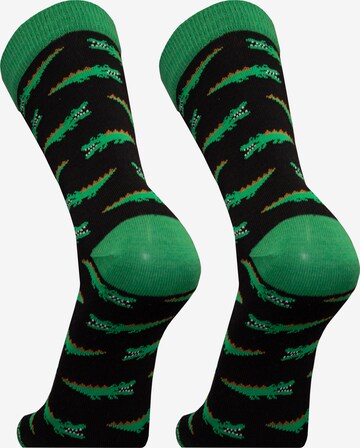 UphillSport Socks 'CROCODILE' in Green