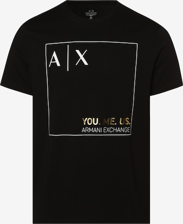 ARMANI EXCHANGE Shirt in Schwarz: predná strana