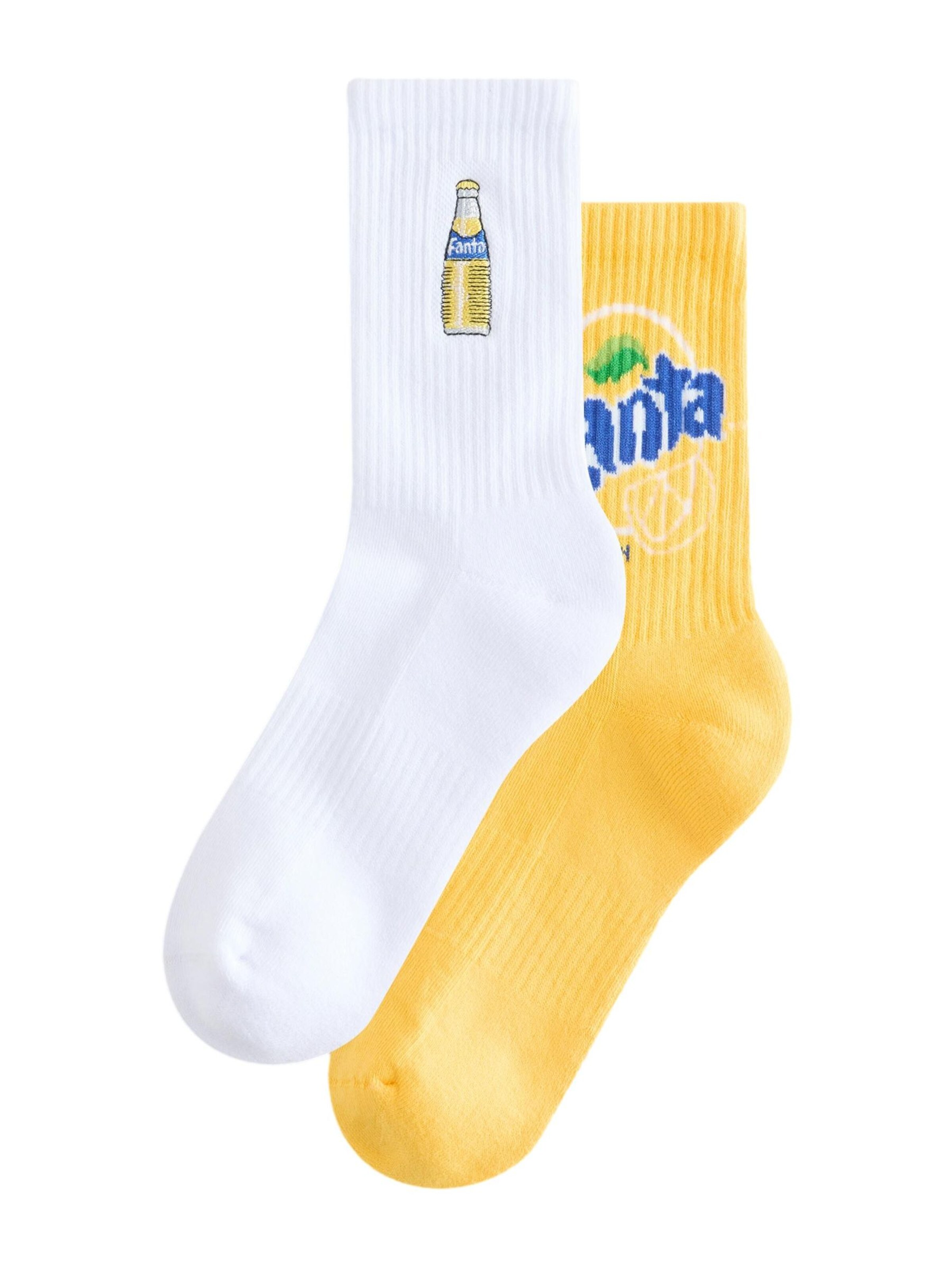 Next Sokken in Geel: voorkant