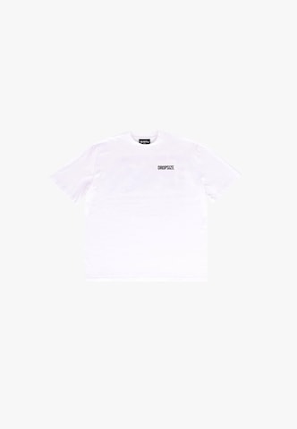 Dropsize Shirt 'Eagle' in Wit: voorkant