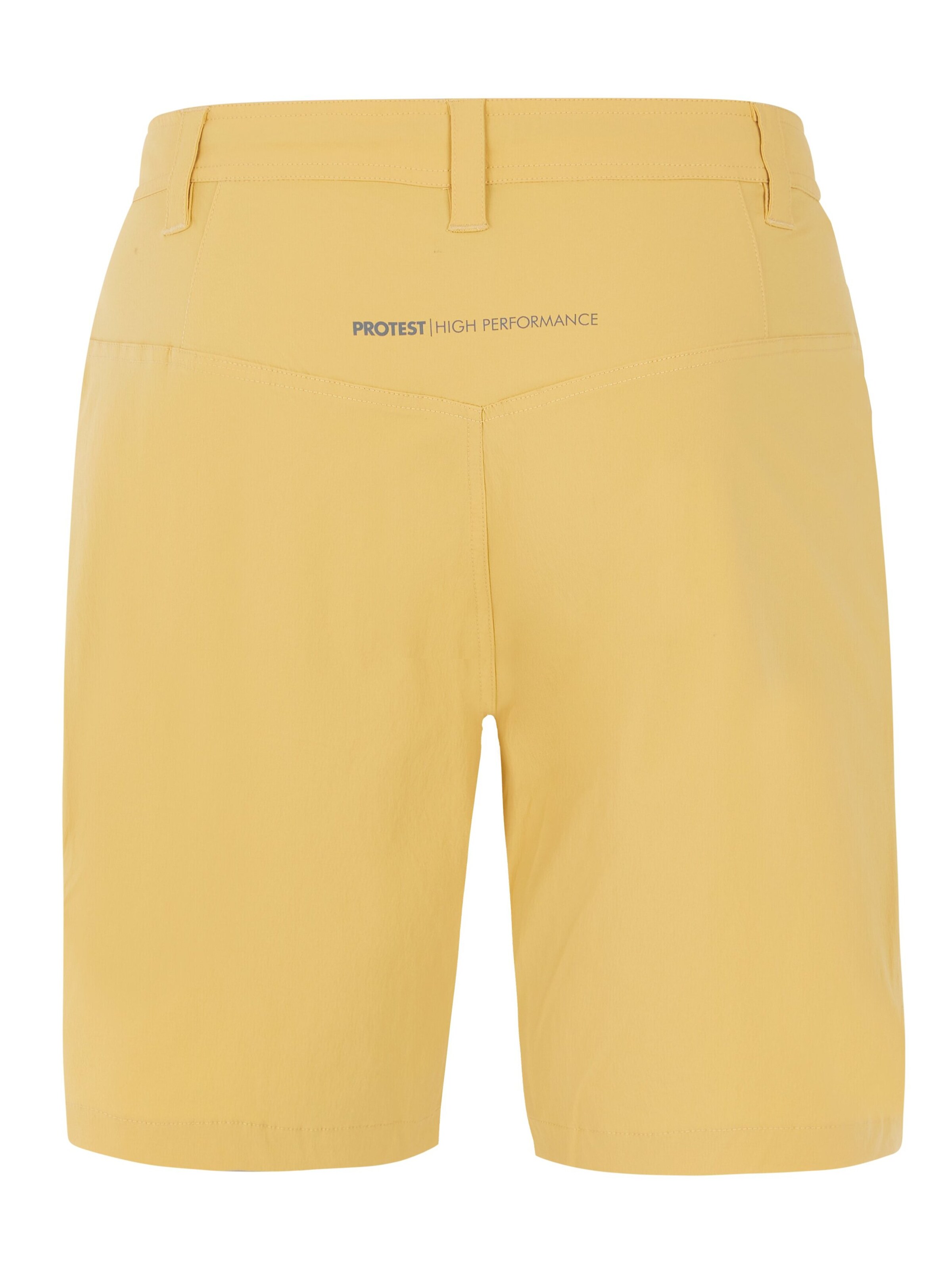 PROTEST Regular Pants 'PRTNAVAGIO' in Yellow