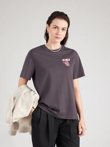 VERO MODA Shirt 'VMLILJE CATY' in Grey