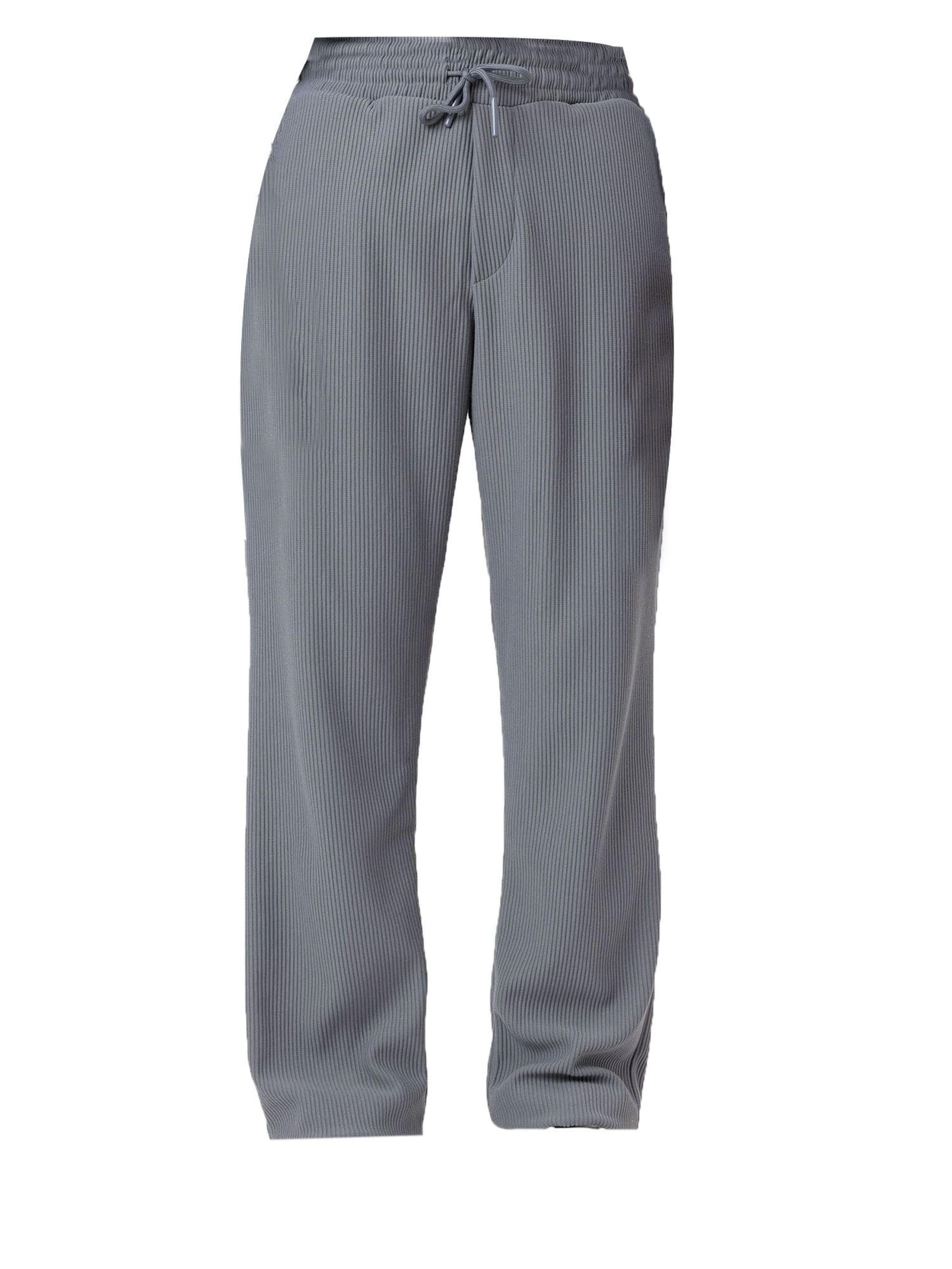 AntiochLoosefit Hlače - siva boja: prednji dio