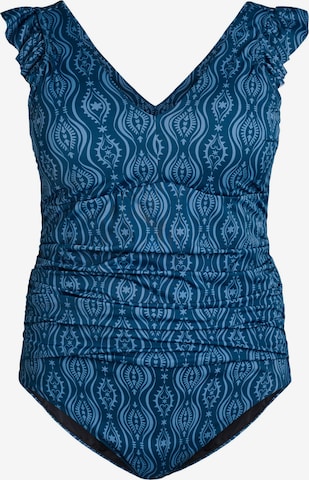 mėlyna Swim by Zizzi Biustjė Maudymosi kostiumėlis 'SGABBY': priekis