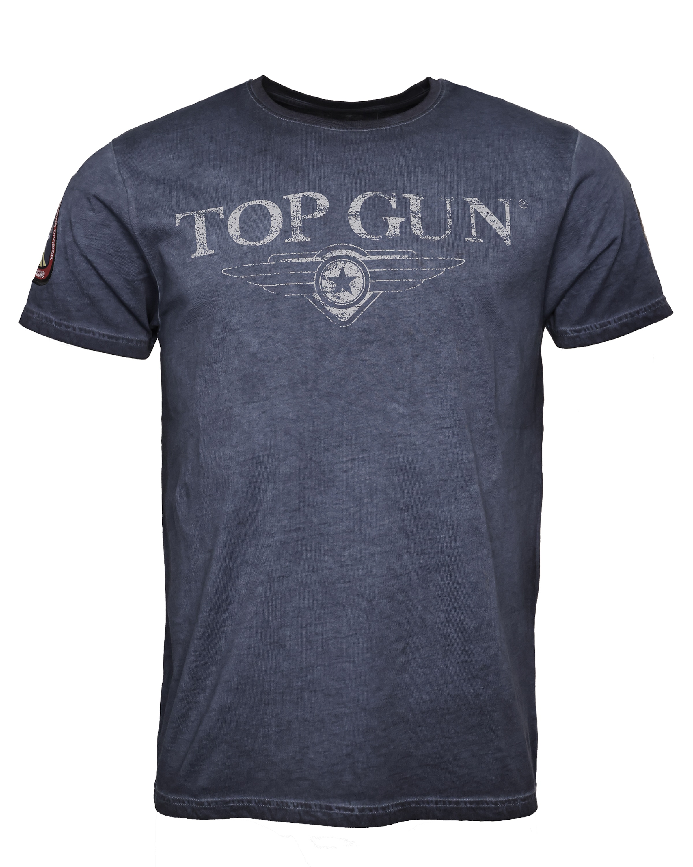 TOP GUN Shirt '20213001 ' ' in Grey: front