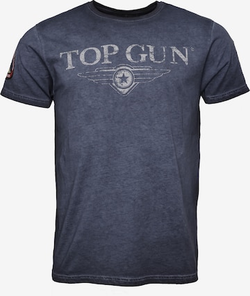 TOP GUN Shirt '20213001 ' ' in Grau: Vorderseite
