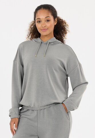Athlecia Sportief sweatshirt 'NAMIER W' in Grijs: voorkant