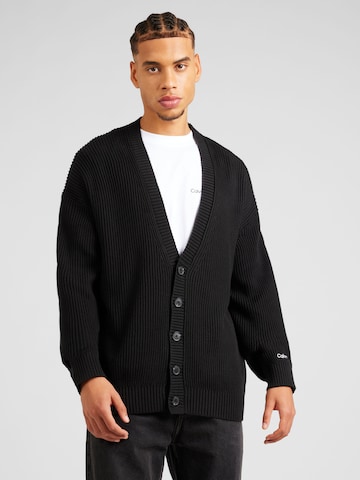 Calvin Klein Jeans Cardigan i sort: forside