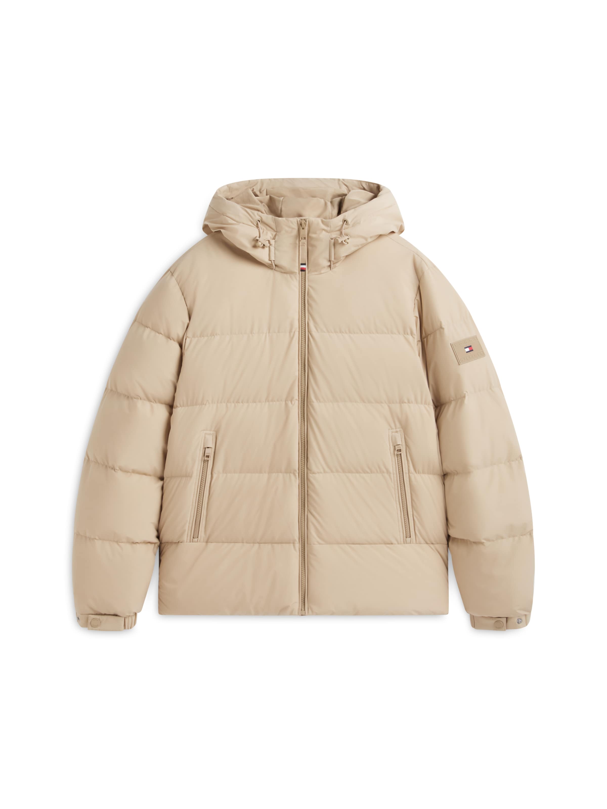 TOMMY HILFIGER Зимно яке в бежово: отпред